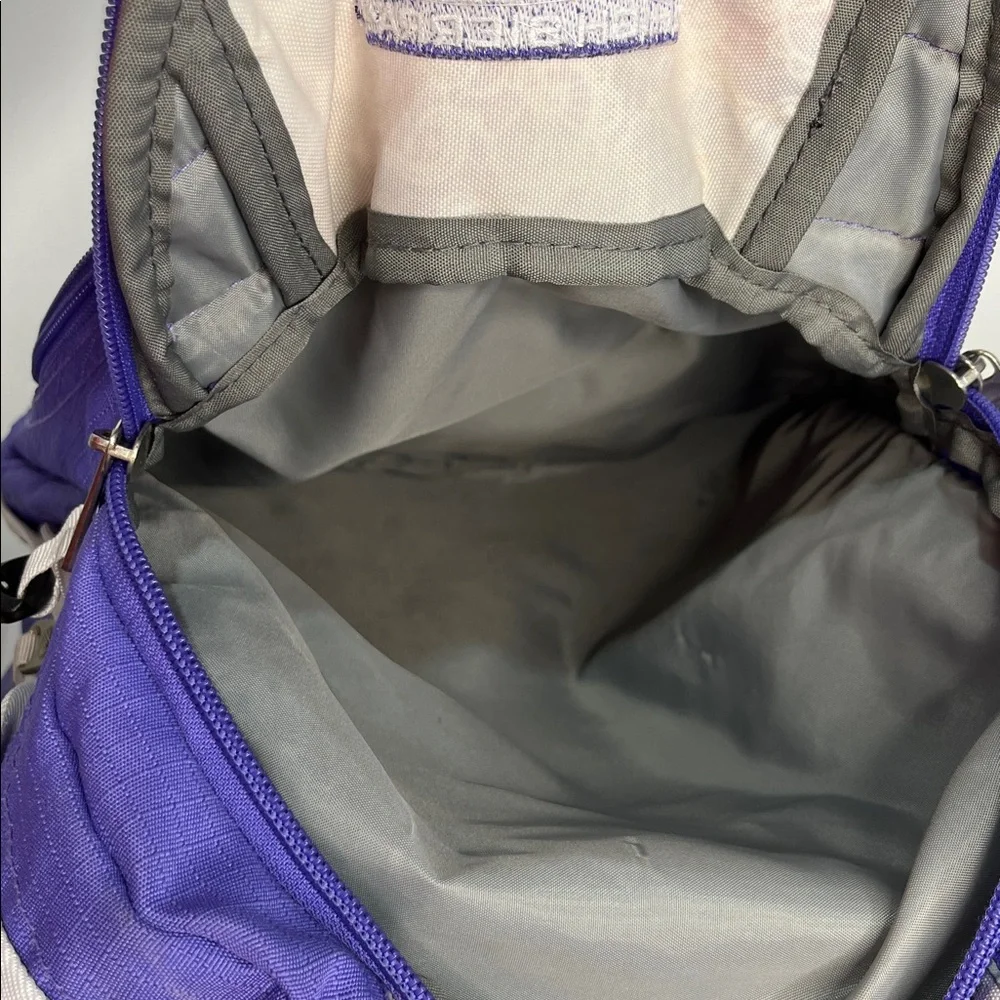 High Sierra Purple Swerve Backpack Lavender Delicate Lace White